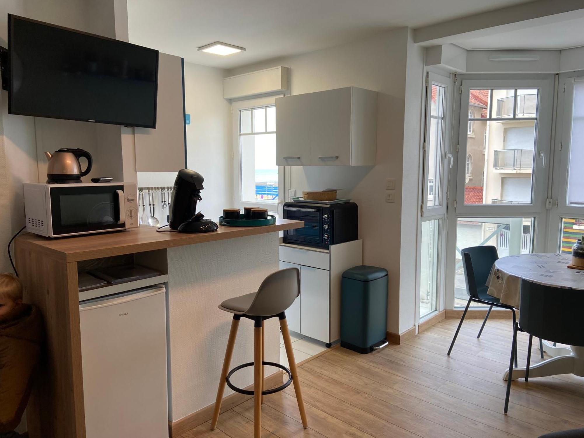 Le Bon Endroit En Bord De Mer, Vue Mer , Parking Et Wifi Wimereux Dış mekan fotoğraf